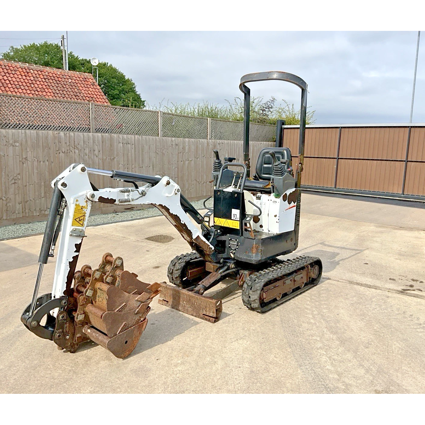 2020 BOBCAT E10Z 1 TON MICRO MINI DIGGER
